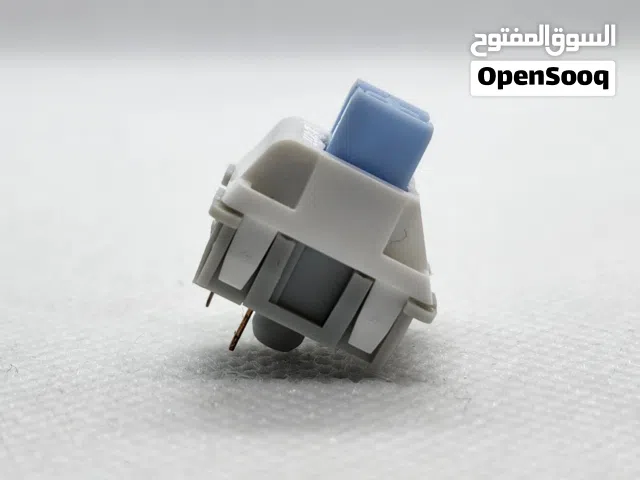 Ajazz Flying Fish Switches (Blue)   سويتشات اجاز  (بدون كيبورد) ازرق  صوت كريمي 82 حبة استعمال خفيف
