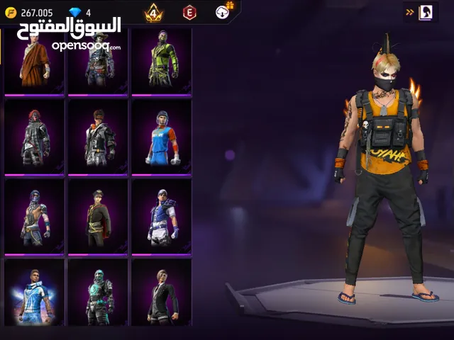 Free Fire Accounts and Characters for Sale in Ouarzazate