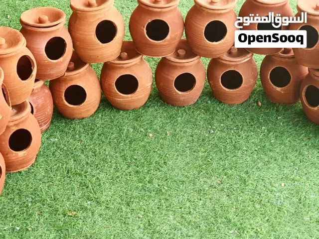 فخار لاطيور 20 حبة جديد / 100درهم للكل