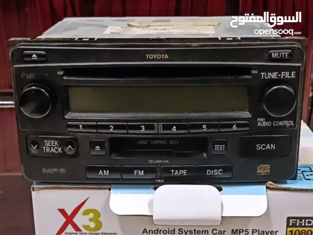 للبيع مسجل تيوتا اصلي for sale Orginal Toyota player