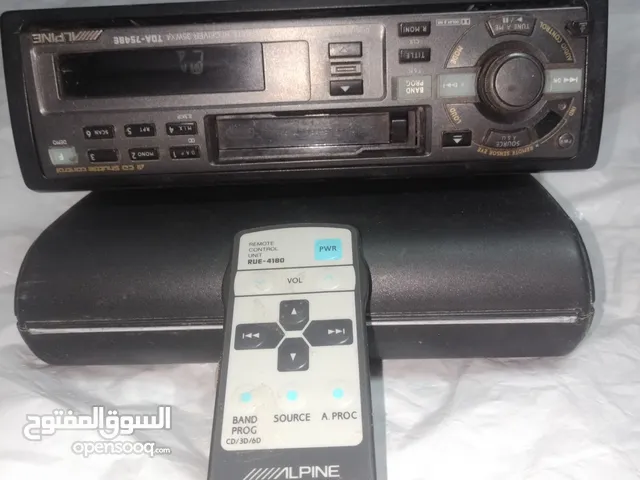 راديو كاسيت سيارةAlpine مستعمل كوري اصلي وارد دبي