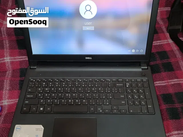 Dell laptop core i3 windows 10  RAM4  ROM 512 لابتوب ديل كور أي 3 مستعمل