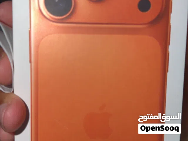 آيفون 17 برو جديد غير مفتوح – اللون برتقالي