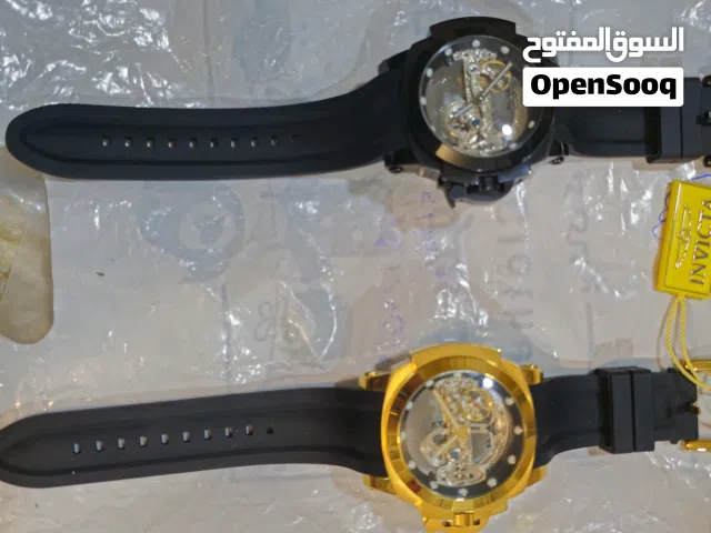 ساعتان اوتوماتيك ماركة انفيكتا للبيع جديد غير مستعمل فخمة وراقية جدا وبسعر مناسب جدا