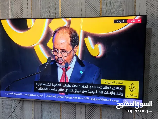 شاشة تلفزيون هايسنس سمارت hisense Qled 4k 65 الماني بحالة الزيرو ممتازة جدا