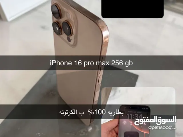 IPHONE 16pro max 256gb