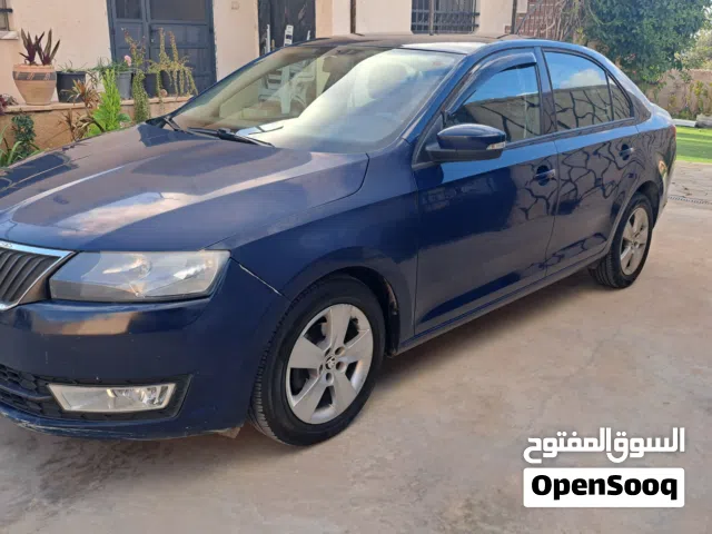 سكودا رابيد 2017 ديزل اتومات استعمال طبيب قطاره فالمصروف بسعر حررق