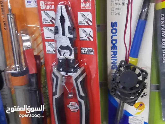 كماشة (كلبتين) متعددة الإستخدامات تقص مسمار حديد مع الدليل بالفيديو، الى جانب قراشة اسلاك