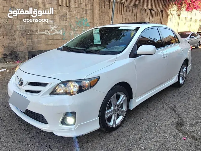 كورولا 2013 فتحه سقف طاوات 17 رقم واحد s وارد امريكا السياره بضاعه جديد كرررت للتواصل الرقم تحت