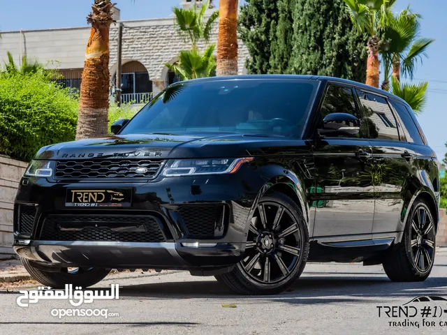 Range Rover Sport 2021 Hse Plug in hybrid Black Edition السيارة بحالة ممتازة جدا