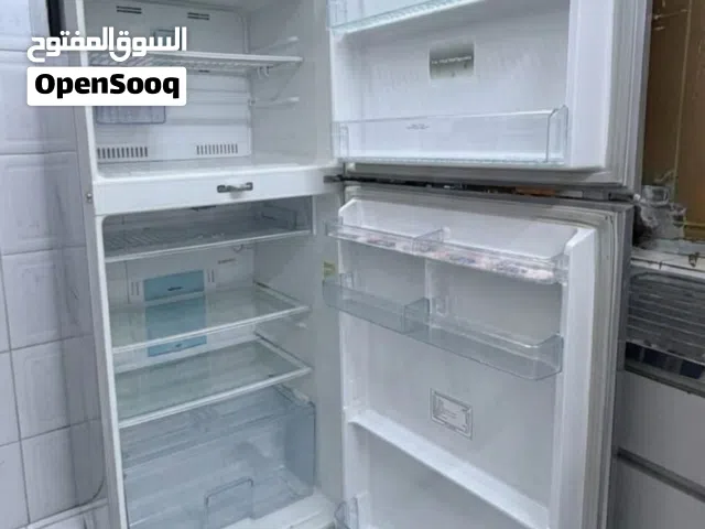 Used Toshiba Double Door Refrigerator Silver colour Fridge