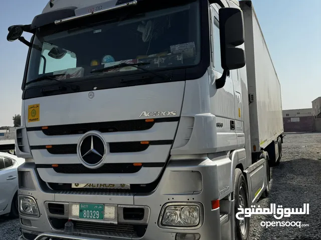 براد كامل للبيع راس مرسيدس 1850 مديل 2009 ذنبة لامبرت مديل 2002 تبريد 3000 بحالة ممتازة جاهز للعمل