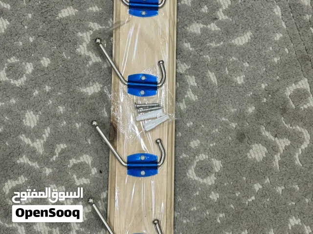 Brand New Wooden Wall Hanger Rack (6 Hooks) – with Screws