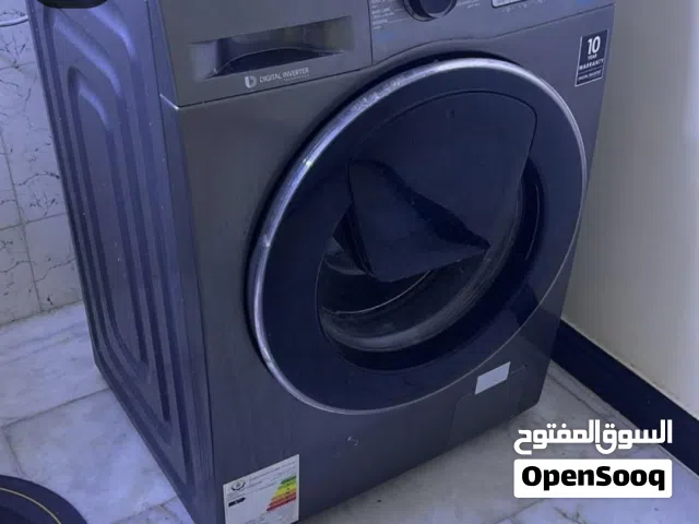 غساله جانبي فول اوتوماتيك سامسونك اصلي وكاله 8 كيلوو فول ادارير مستخدم قليل جدا وضمان بلادي شركه