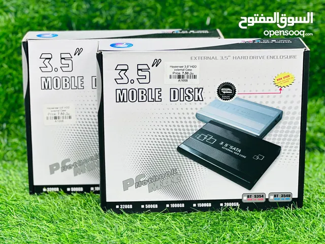 PC Notebook 3.5 External Hard Drive Case