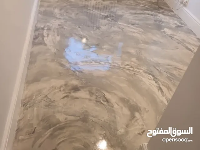 Microcement and epoxy works for floors and walls
