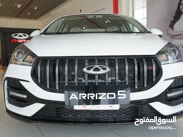 سيارة شيري اريزو 5 STD موديل 2025 من الموزع الحصري شركة السراب بالنقد او التقسيط