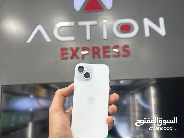 iPhone 15 128 GB uesd ايفون 15 128 جيجا مستعمل بحاله الوكاله بطاريه 92% كفاله سنه 12 شهر
