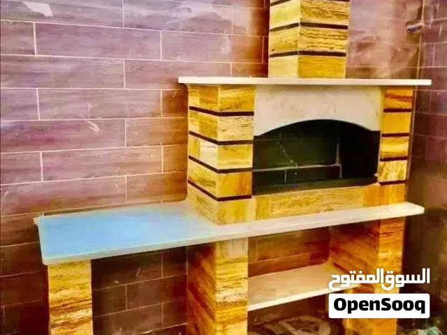 نوافير وشلالات باربكيو جميع انواع الحجر البناء وديكورات اللاستفار الاتصال و واتس