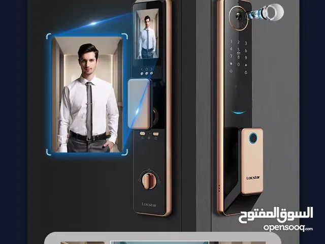 القفل الذكي بالبصمة وخاصية التعرف على الوجه والكاميرا حاليا فقط 89 ريال وضمان سنة
