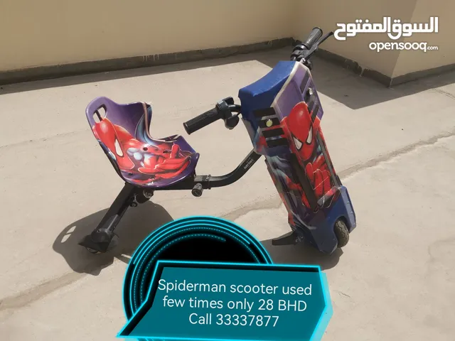 spiderman scooter used few times only