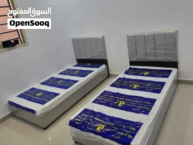سريرين مفرد مقاس 90×190 مع مرتبتين جديدة