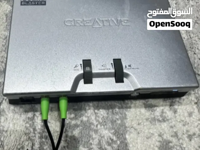 مطلوب كرت صوت فضي او كريتف sound blaster