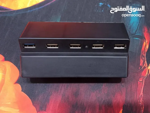 تقسيم USB خمس منافذ لجهاز بلي ستيشن 4 سلم PS4 SLIM