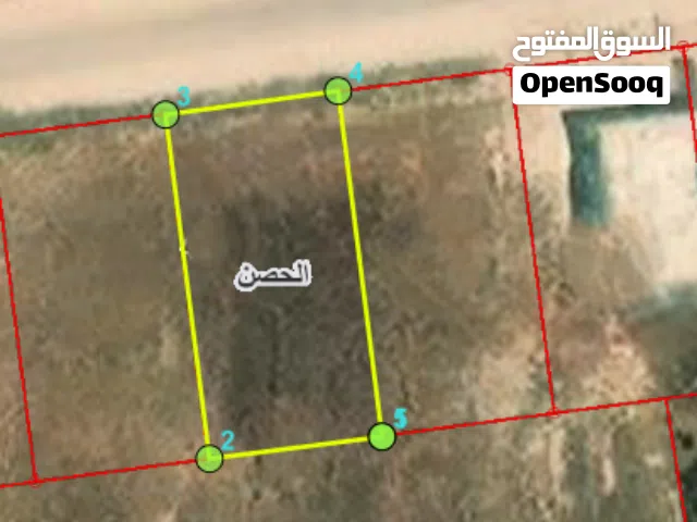 ارض 335م - قوشان مستقل - الحصن - الدهما الشمالية - التطوير الحضري منطقة فلل وقصور