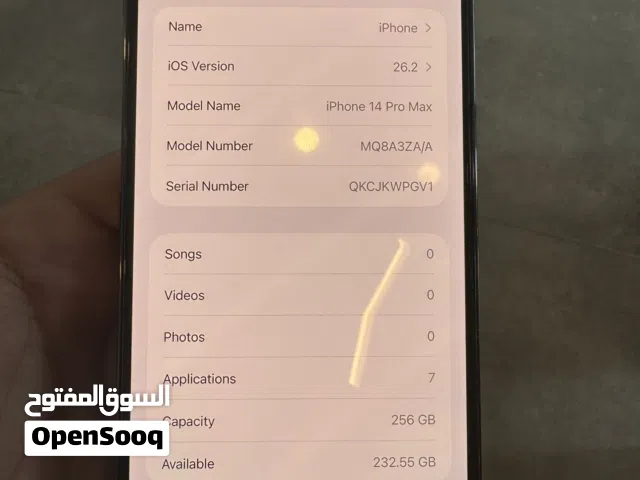 14 pro max 256gb dual sim