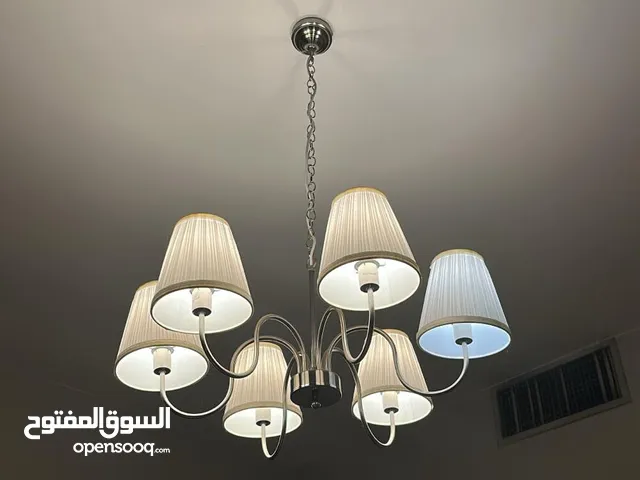ثريا سقف بعدة لمبات