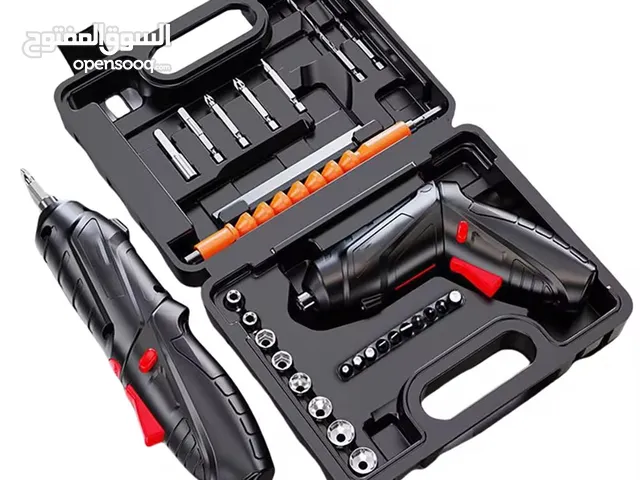 مفك براغي شحن كامل مع العده