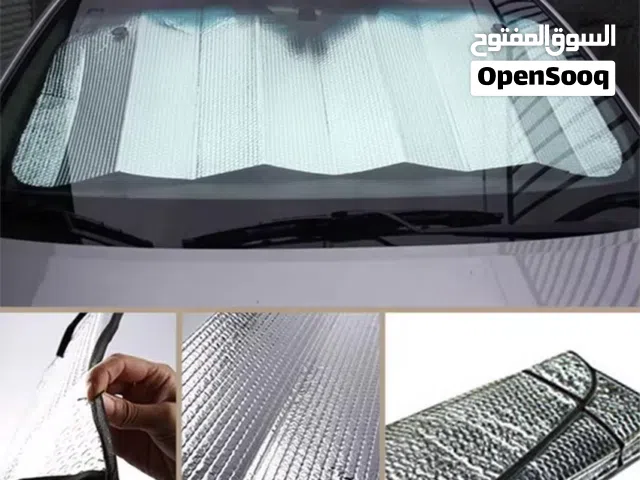 حاجب شمس أمامي عاكس يساعد على حجب أشعة الشمس عن الزجاج الأمامي بس ب 7000 دينار