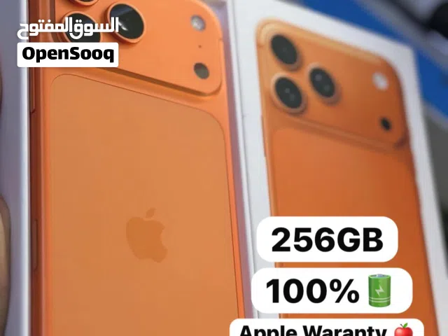 Apple iPhone 17Promax256gb Arabic version clean 100% battery under warranty