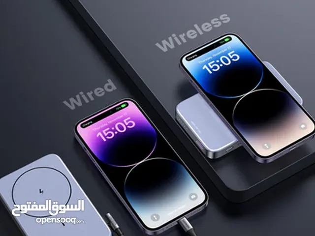 باور بانك يوجرين UGREEN POWER BANK شحن لاسلكي مغناطيسي سريع مع حامل قابل للطي