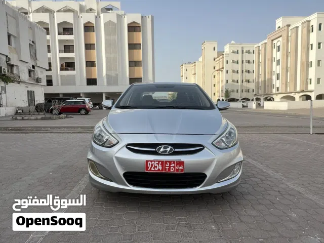 Hyundai Accent 2016 Sedan for Rent هيونداى اكسنت 2016 بحالة ممتازة للإيجار توصيل مجاني داخل مسقط