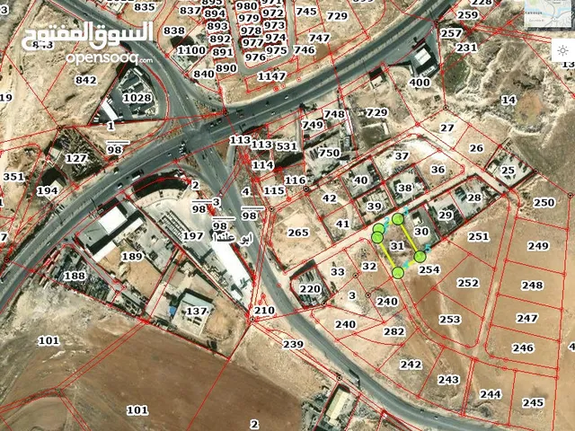 أرض للبيع أو للإيجار جنوب عمان