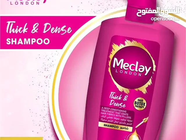 Meclay London Thick & Dense Shampoo 660ML with conditioner 180ml pair box.