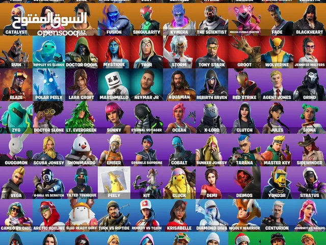 حساب فورت نايت للبيع