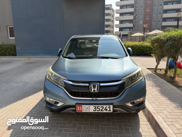 CRV Honda 2015 Green Colour Clean Car