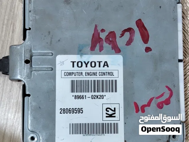 TOYOTA COMPUTER, ENGINE CONTROL عقل سيارة كورلا نحلة 2007