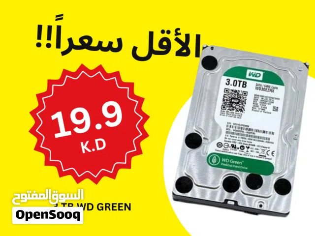 WD Green 3TB used