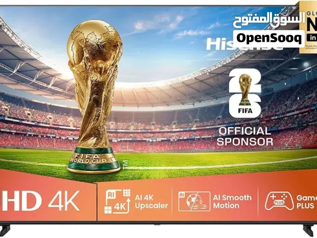 شاشه هايسنس 43 سمارت فوركيه - 43A62QS