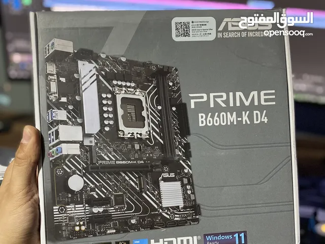 Asus Prime B660m-k D4 ( NEW )