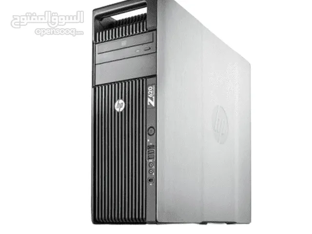 كمبيوتر وورك ستيشن جبار بمعالجين، رام 128جيجا، للأعمال الهندسية والتصميم