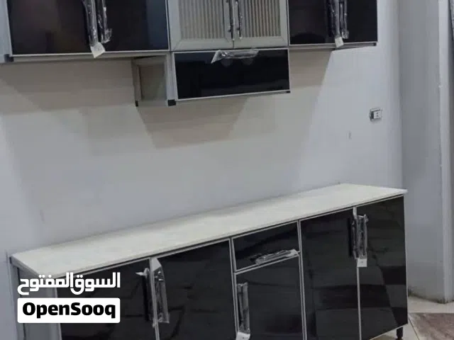 مطبخ فايبر جلاس ضد المياه 2 متر شامل رخام جلالة هدية