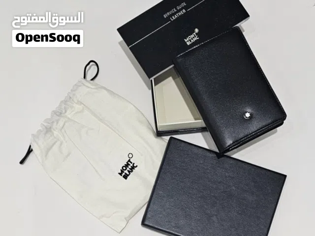 Mont blanc Meisterstuck business card holder with gusset montblanc محفظة مونت بلانك