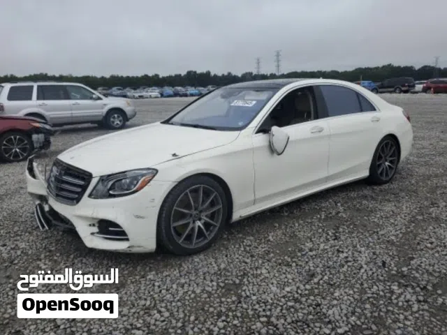 للبيع مرسيدس S كلاس 2019 بالحادث