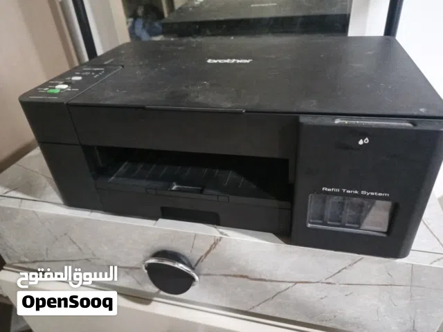 طابعة brother t420w مستعمل سنة ونص فقط جديد مابي شي