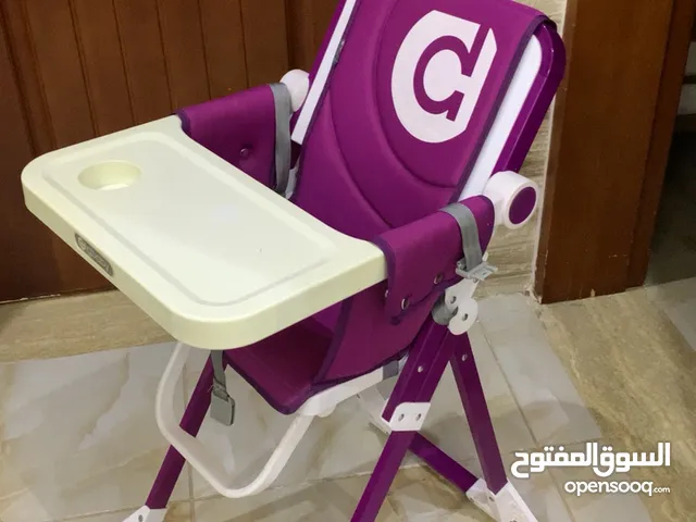 كرسي اكل اطفال وعربة